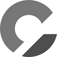Минималистичный абстрактный логотип компании СМС Батайск в серых тонах на белом фоне